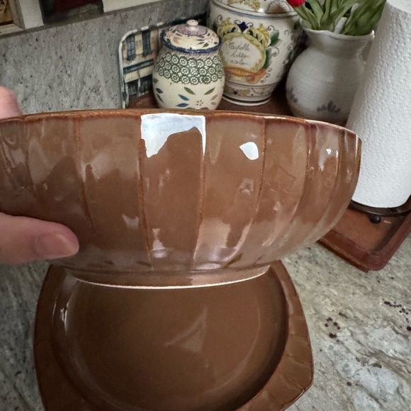 Sango “Society Brown” Serveware Set - Picture 4 of 8